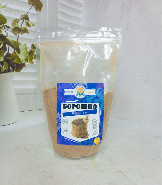 Борошно лляне 450г